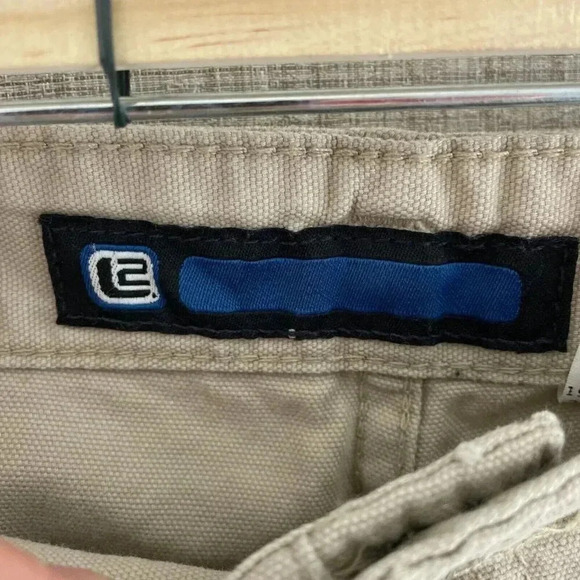 Vintage Y2K Levi’s L2 Baggy Shorts Mens 40 Tan 4331 - Picture 4 of 11